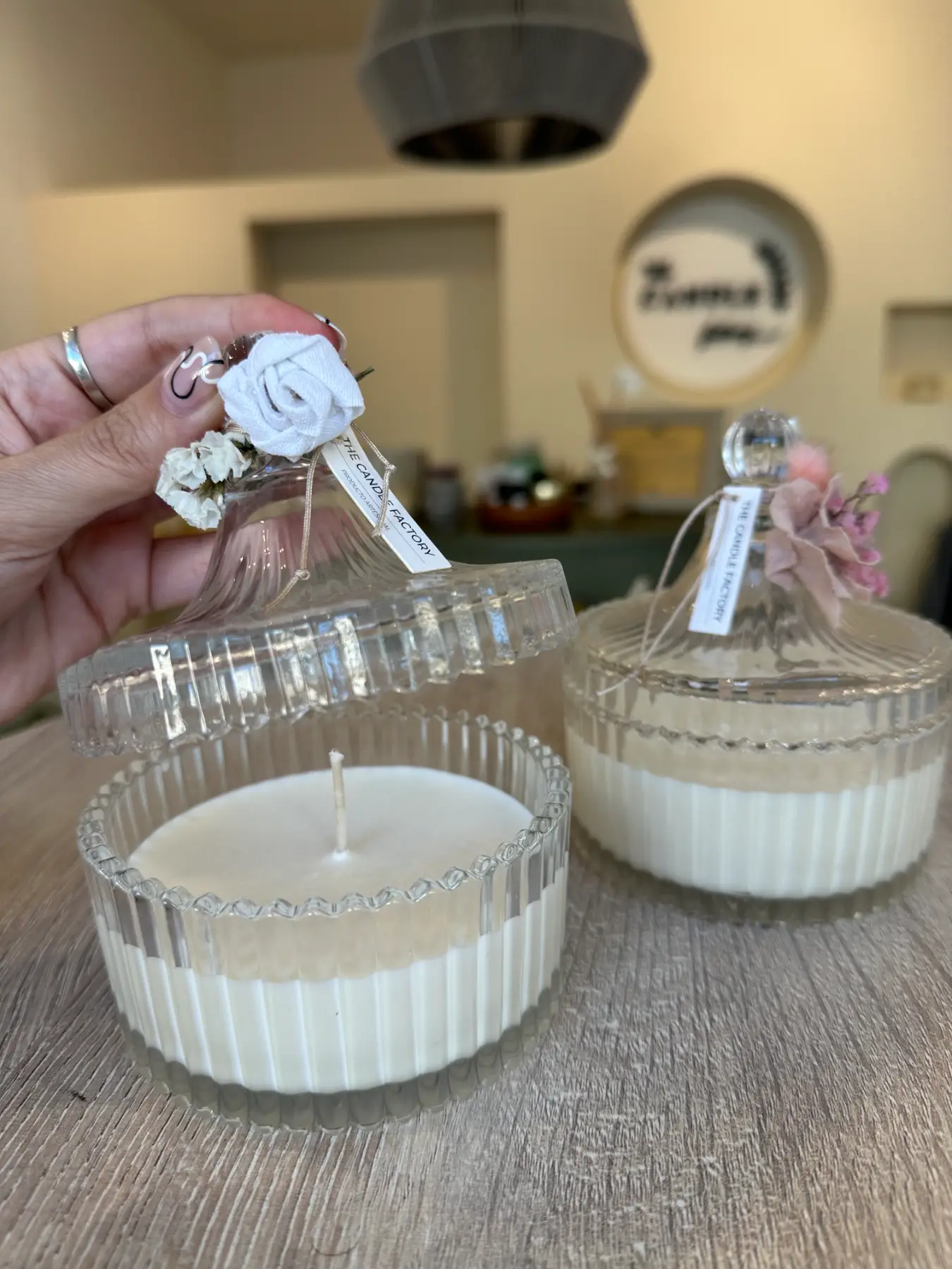 Vela caramelera a rayas - Imagen 2